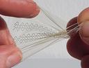 EHD-gedruckte Sensorstrukturen auf einem flexiblen und biokompatiblen Substrat