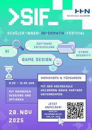 Plakat vom SIF 2025