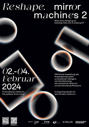 Plakat Austellung Mirror Machines 02