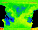 Infrarotbild der Exhalation