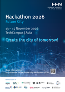 Plakat des Future City Hackathons 2026