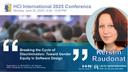 HCII 2025 picture of Kerstin Raudonat at the conference