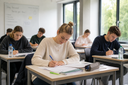 Studierende Prüfungssituation