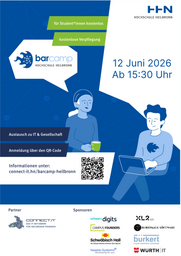 Barcamp 2026 - Flyer und Plakat