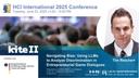 HCII 2025 picture of Tim Reichert at the conference