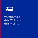 Wichtiger als Woher ist dein Wohin