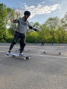 A picture of the university sports program longboard course