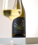 Weinflasche mit Weinglas