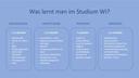 Studienverlauf WI SPO 6