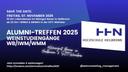 Banner mit Termin und Ort