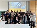 Studierende beim Vortrag