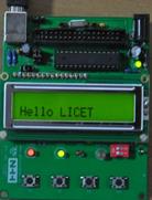 Elektronik unseres Boards für Mikrocontroller