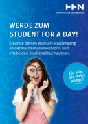 Sei dabei und werde zum Student for a Day