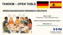 Open Table aleman espanol